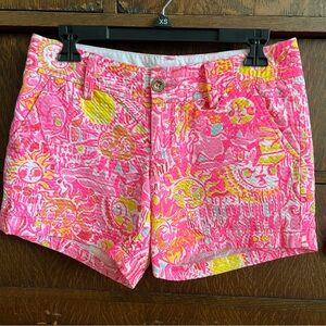 Lilly Pulitzer Callahan shorts Pink Pout More Kinis in the Keys 0